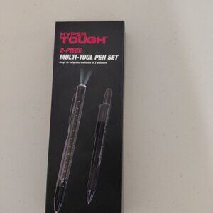 Hyper Tough 2-Piece  Multi-Tool Pen Set